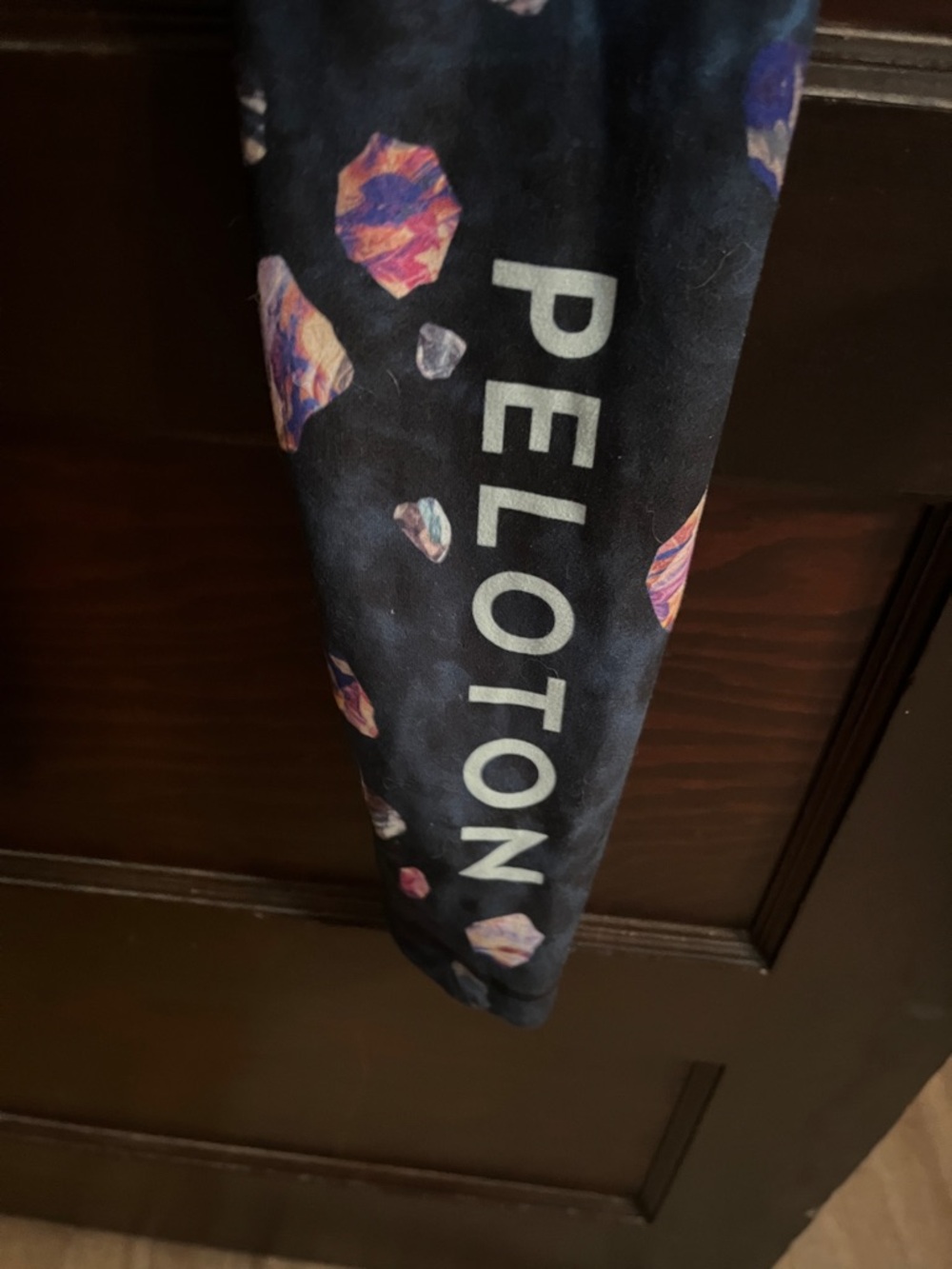 Women’s Navy Gem Peloton Leggings - Picture 3 of 5